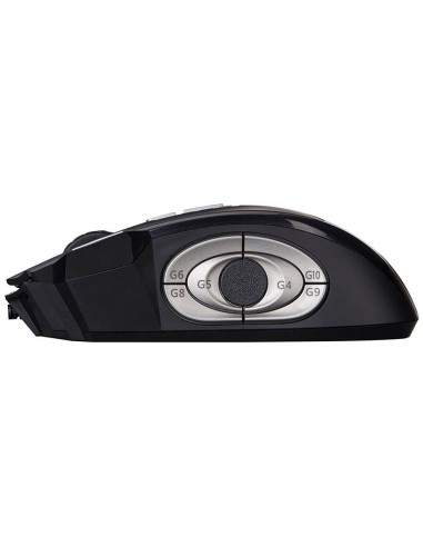 Raton Gaming Scorpion Negro Led Usb 12 Botones G986 8000Dpi.
