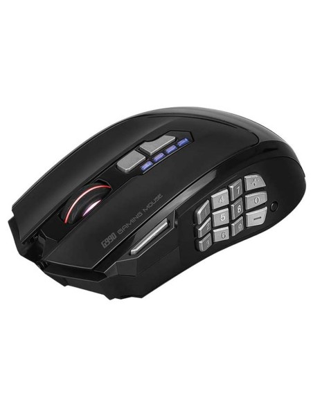 Raton Gaming Led Rgb Usb 18 Botones Scorpion G990 16000Dpi