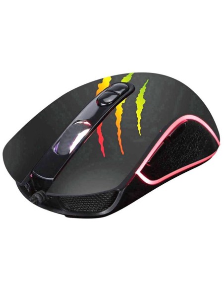 Raton Gaming Scorpion Negro Led Rgb Usb M425G 3200Dpi MA-M425G
