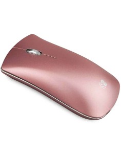 Raton Optico Wireless Bluetooth Elegant Gold Rose Subblim 2400Dpi