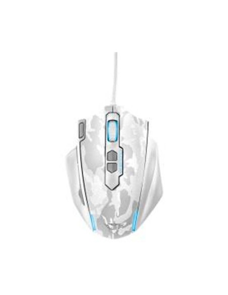 Trust Gxt 155 Camuflaje Blanco Caldor Gaming Mouse 4000 Dpi.