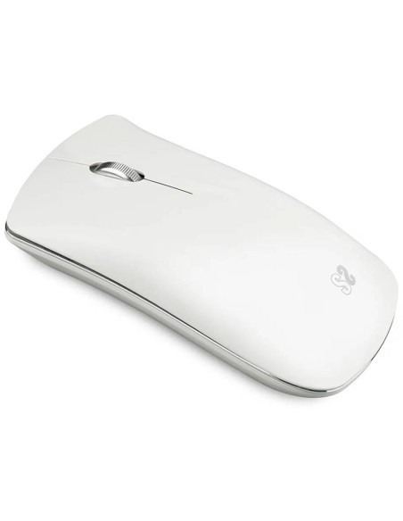 Ratón Blanco  Inalámbrico Bluetooth Compacto 2400Dpi
