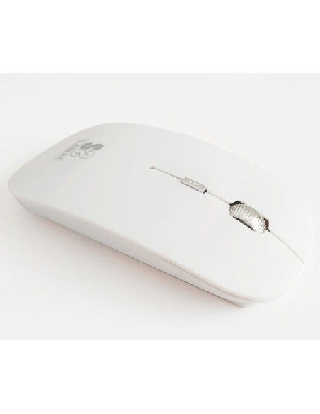 Subblim Ratón Blanco Inalámbrico Bluetooth Flat 20Mm