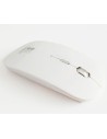 Ratón Blanco Inalámbrico Bluetooth Flat 20Mm De Grosor Compacto
