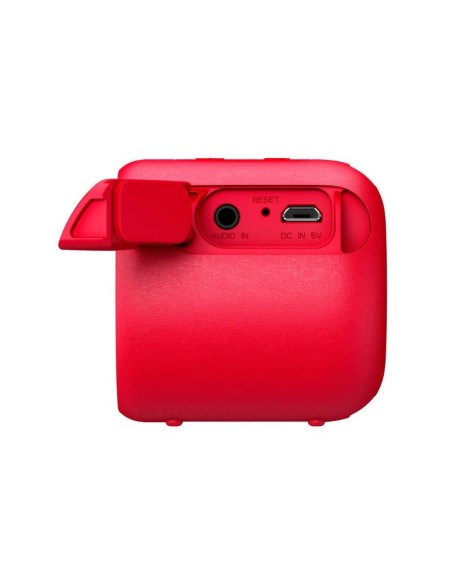 Altavoz Sony Rojo Inalámbrico Bluetooth Resistente Al Agua