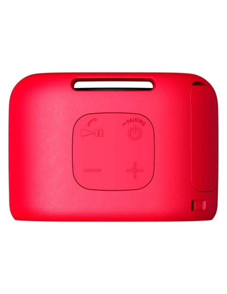 Altavoz Sony Rojo Inalámbrico Bluetooth Resistente Al Agua