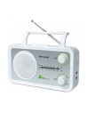 Muse - Radio Analógica blanca con altavoz integrado