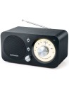 Radio Analógica Negra + Altavoz Integrado Muse
