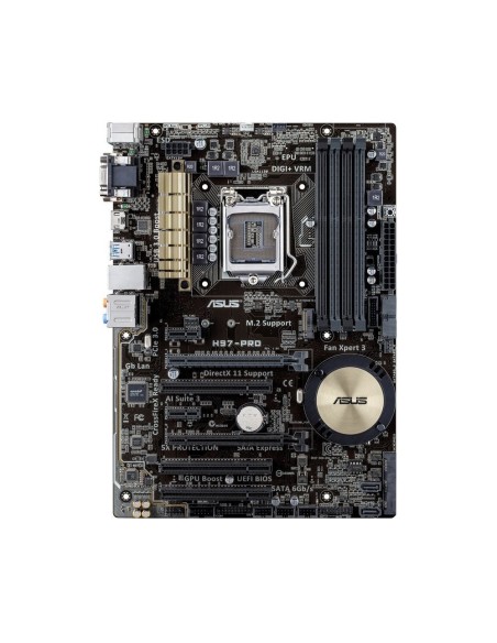 ASUS H97-Pro - Placa base (Intel Socket 1150, H97, ATX): Asustek: Kiwiku.com: Informática