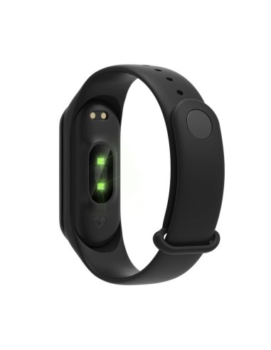 Pulsera inteligente negra frecuencia cardÍaca multideporte sueño