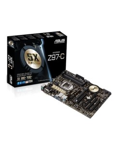 ASUS Z97-C - Placa base (Intel Socket 1150, Z97, ATX): Asustek: Kiwiku.com: Informática