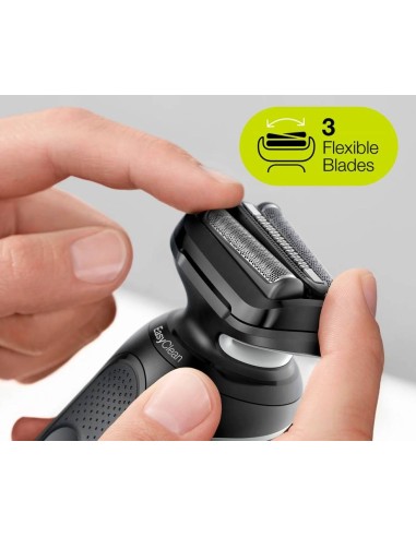 Braun series 5 50-w1000s afeitadora en seco y en mojado.