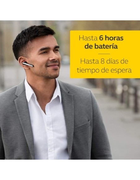 Auricular jabra Bluetooth talk 45 Plata 100-99800900-60