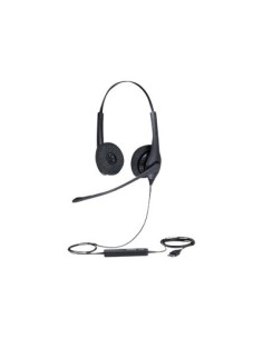 Jabra Auricular Micrófono BIZ 1500 Duo USB Diadema Negro 2