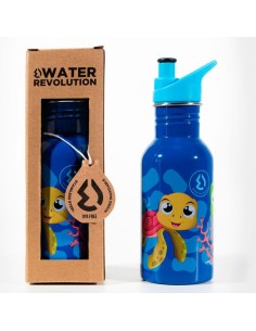 Oportunidad WATER REVOLUTION  Botella tortugas water revolution 500ml