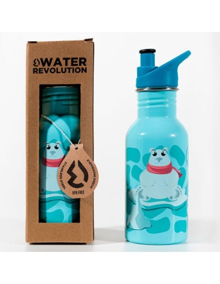 Oportunidad WATER REVOLUTION  Botella oso polar water revolution 500ml