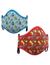 Pack 2 mascarillas superzings surtido infantil