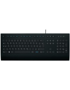 Teclado Logitech K280e con Cable USB Negro Aleman 920-008669