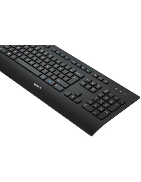 Teclado Logitech K280e con Cable USB Negro Aleman 920-008669