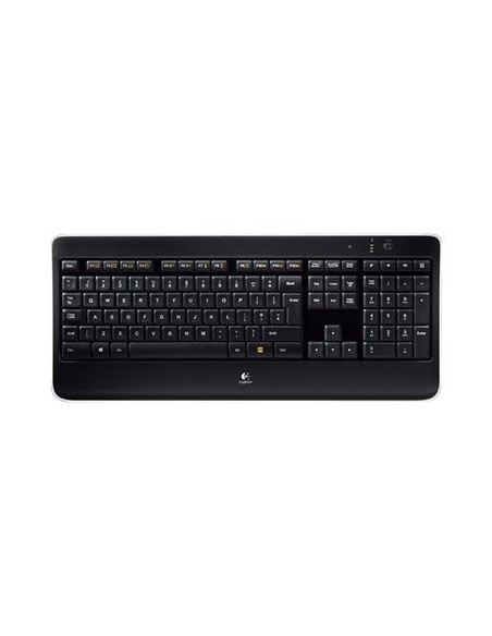 Logitech K800 Teclado Inalámbrico Retroiluminado QWERTZ Suizo