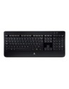 Teclado Inalámbrico Retroiluminado Logitech K800 QWERTZ Suizo