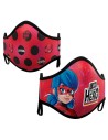 Pack 2 mascarillas prodigiosa ladybug surtido juvenil