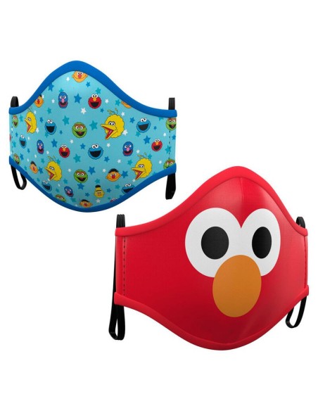 Oportunidad   Pack 2 mascarillas barrio sesamo adulto