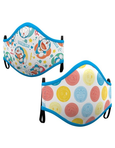 Oportunidad   Pack 2 mascarillas doraemon surtido adulto