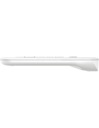 Teclado Inalámbrico Logitech K400 Plus Touchpad Ingles Blanco