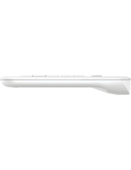 Teclado Inalámbrico Logitech K400 Plus Touchpad Ingles Blanco