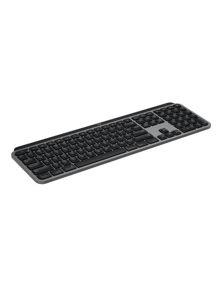 Teclado Logitech Mx keys RF Bluetooth QWERTY Italiano Aluminio