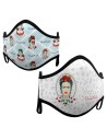 Pack 2 mascarillas frida kahlo surtido adulto