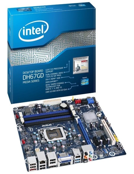 Intel DH67GDB3 - Placa base (Dual, 1066, 1333 MHz, 32 GB, Intel, Core i3, Core i5, Core i7, Socket H2 (LGA 1155)): Kiwiku.com: I