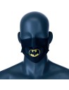 Mascarilla batman dc comics juvenil negra