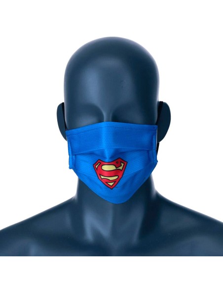 Ofertón WARNER BROS.  Mascarilla superman dc comics adulto
