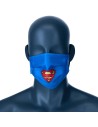 Mascarilla superman dc comics adulto