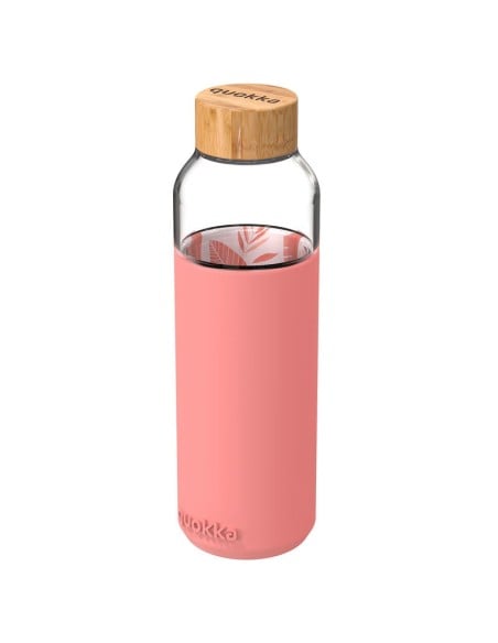 Oferta - QUOKKA  Botella flow inner pink botanical quokka 660ml