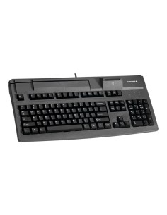 Teclado con lector de tarjetas Magneticas Cherry USB Negro 2