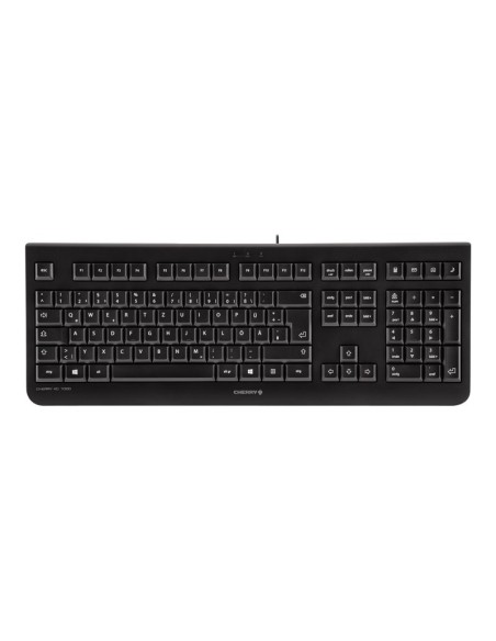 Teclado AZERTY Francés Cherry KC 1000 USB Negro Español