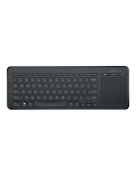 Microsoft All in One Media Teclado inalámbrico touchpad