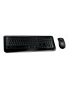 Kit teclado y Raton Microsoft Wireless Desktop Inalambrico 850 Español Negro