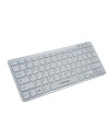 Teclado USB Primux K100 Ultra Delgado Blanco Español