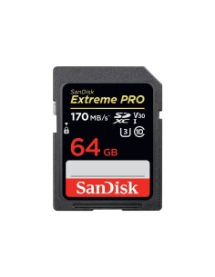 Comprar Tarjeta SanDisk Extreme Pro SDXC 64Gb V30 U3