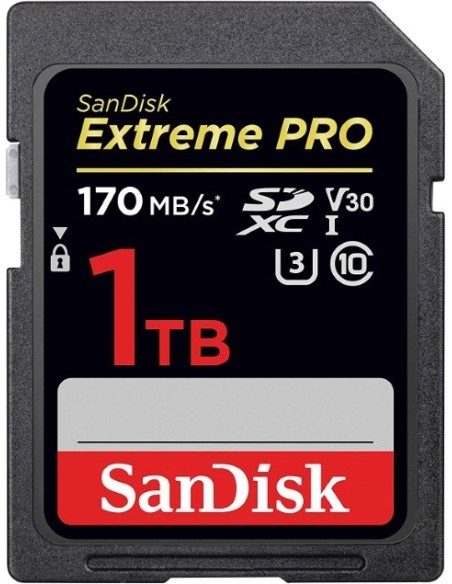 Comprar Tarjeta SanDisk Extreme Pro SDXC 1TB V30 U3