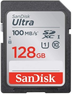 Oferta SanDisk Ultra SDHC UHS-I 128GB 100MB/s Cl.10 kiwiku