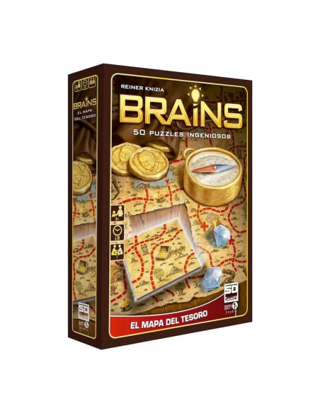 Oferta - SD GAMES  Juego BRAINS mapa del tesoro