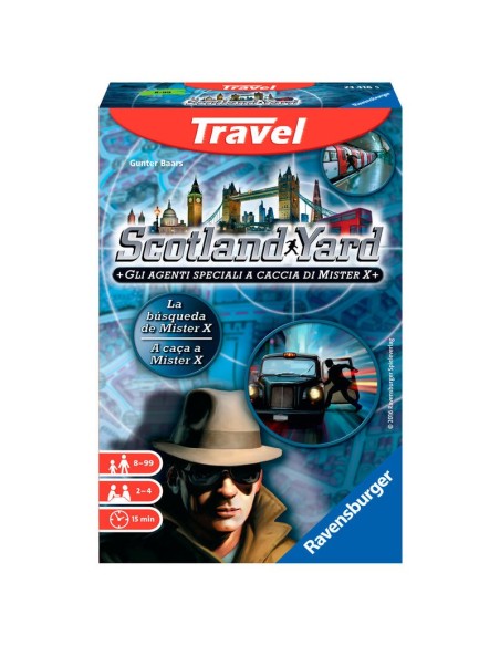 Ofertón Ravensburger  Juego scotland yard viaje