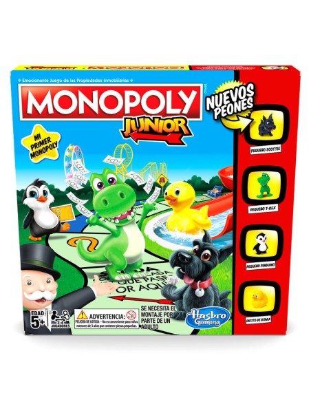 Oferta - Hasbro  Juego monopoly junior