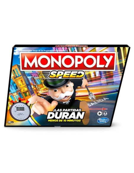 Ofertón Hasbro  Juego monopoly speed