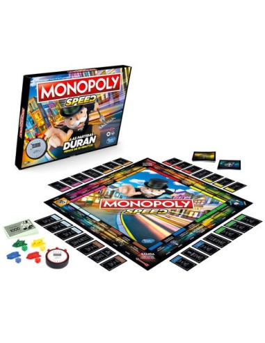 Ofertón Hasbro  Juego monopoly speed